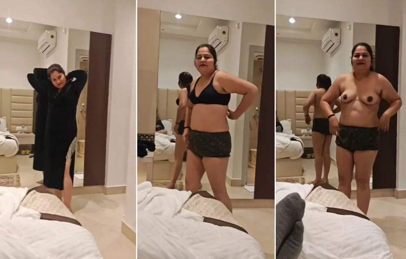 Sexy Punjabi Bhabhi Undressing