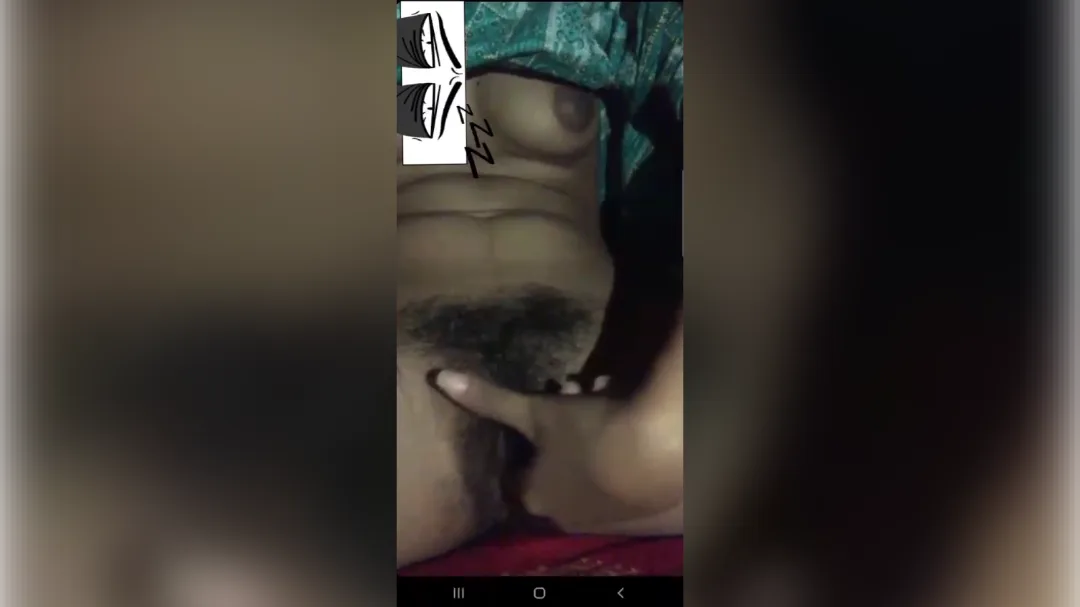Hairy Pussy College Bitch Fingering Her Hairy Pussy