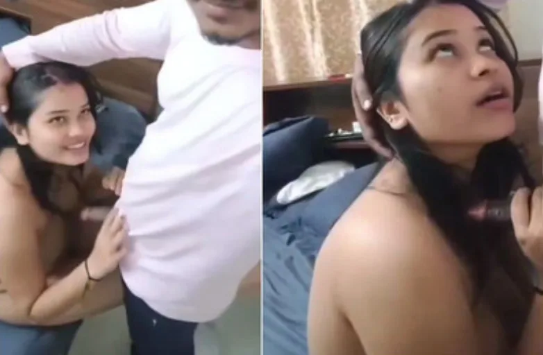 Cute Desi Bitch Sucking Cock