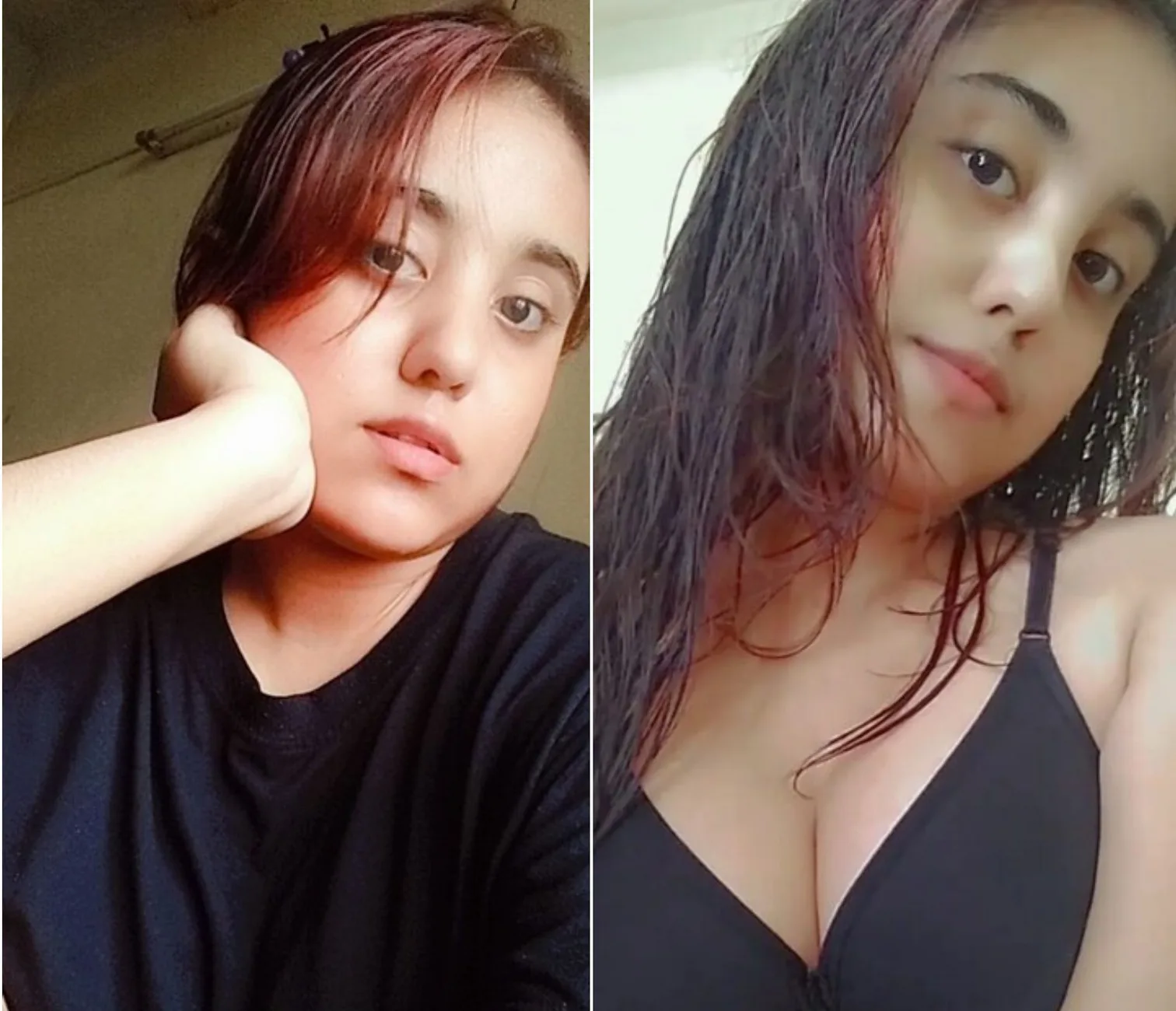 Horny Bitch Showing Her Big Boobs and Sexy Legs