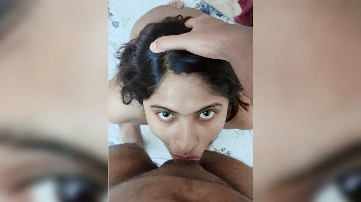 Cute Desi Bitch Sucking Dick