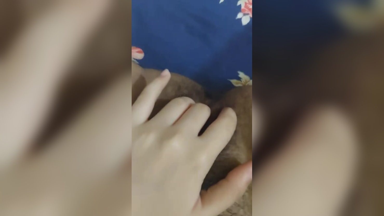 Desi Girl Playing with Her Hairy Pussy and Moaning Loudly